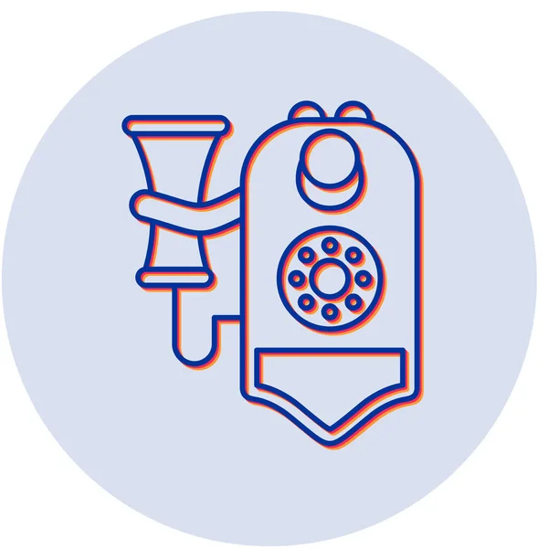 Illustrations Symbol Für Web Und Mobiltelefone — Stockvektor