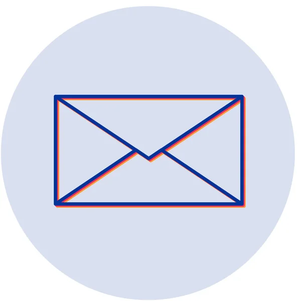 Illustration Vectorielle Email Icône Moderne — Image vectorielle