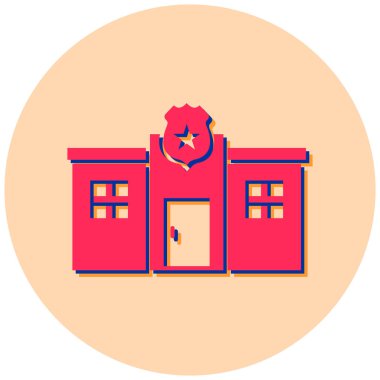 Ev. Web simgesi basit illüstrasyon