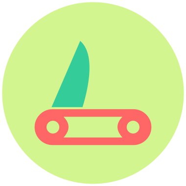 bıçak, web simgesi vektör illüstrasyonu