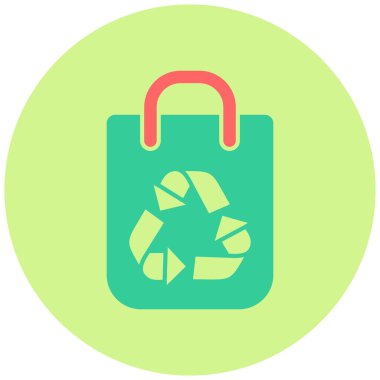 Geri dönüşüm çantası. Basit tasarım