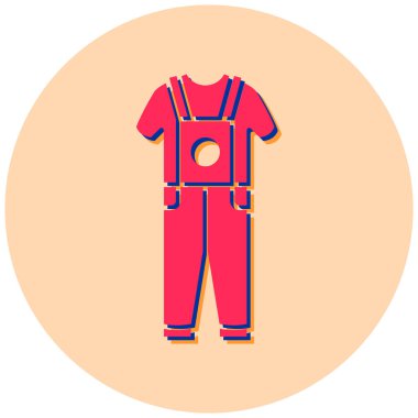 Futbol. Web simgesi basit illüstrasyon