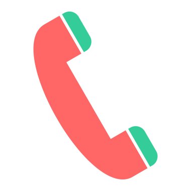 - Telefon. Web simgesi basit illüstrasyon