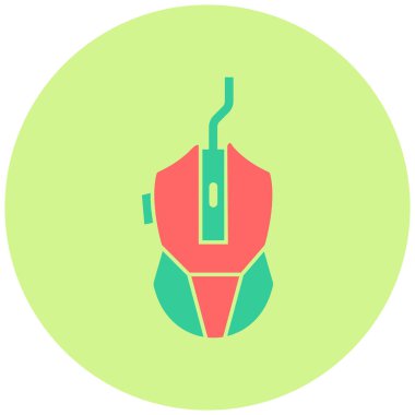 Oyun Fare simgesinin vektör illüstrasyonu