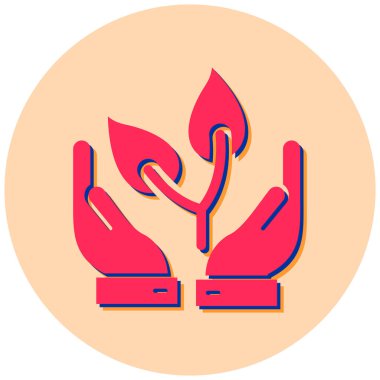 el simgesi, vektör illüstrasyonu