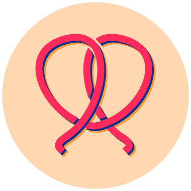 Evlilik yüzükleri. Basit resimleme