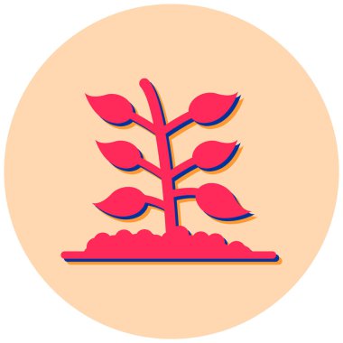 Bir ağacın vektör illüstrasyonu