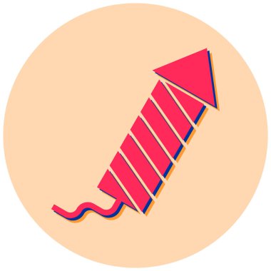 Doğum günü. Web simgesi vektör illüstrasyonu