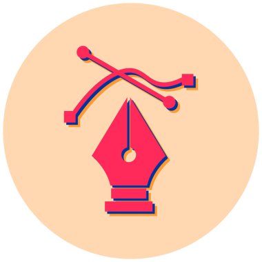 Modern eğitim ikonunun vektör illüstrasyonu