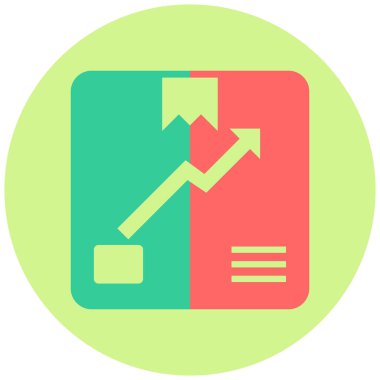 Grafik. Web simgesi basit illüstrasyon