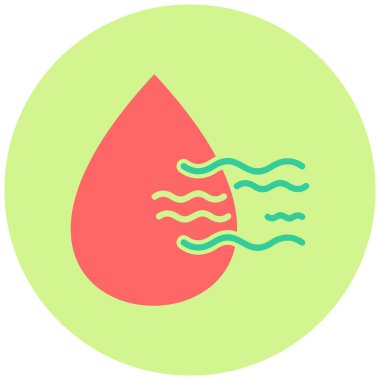 nem simgesi, basit tasarım vektör çizimi