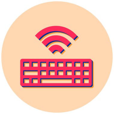 dizüstü bilgisayarın düz simgesi, vektör illüstrasyonu