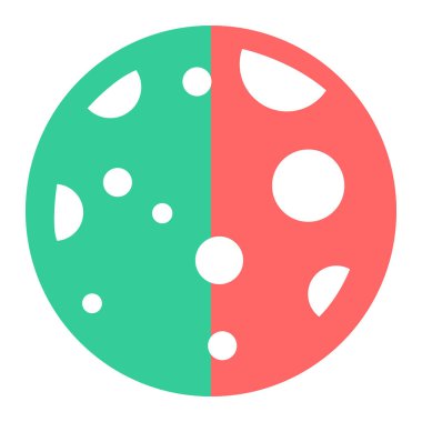 Karpuz. Web simgesi basit tasarım