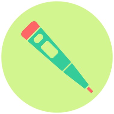 Modern termometre simgesinin vektör çizimi