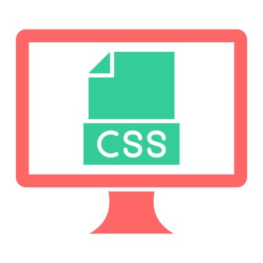 dosya biçimi simgesi, vektör illüstrasyonu basit tasarım 