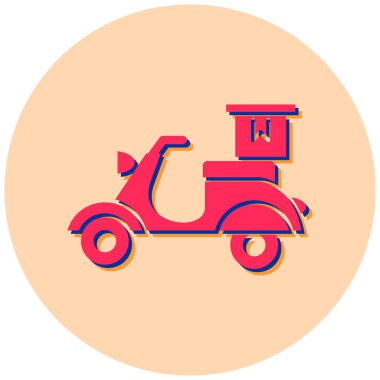 Mobilet. Web simgesi basit illüstrasyon