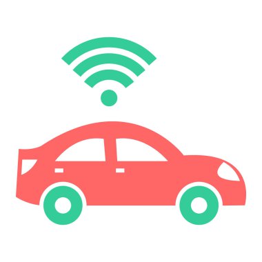 araba simgesi vektör illüstrasyon tasarımı