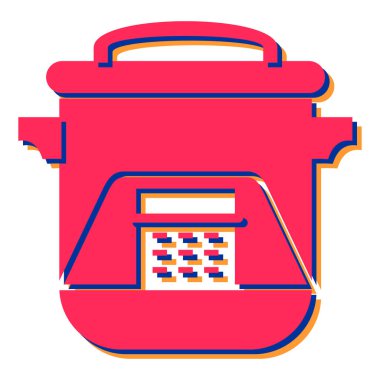 Modern mutfak simgesinin vektör çizimi