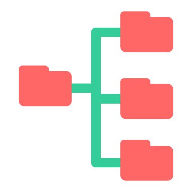 Dosya. Web simgesi basit illüstrasyon