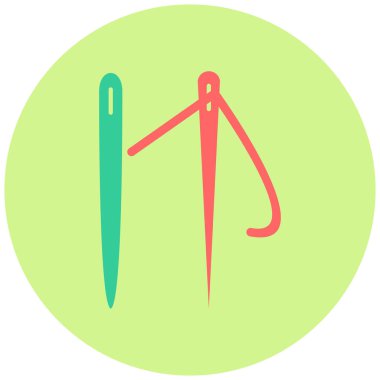 Bir ip simgesinin vektör illüstrasyonu