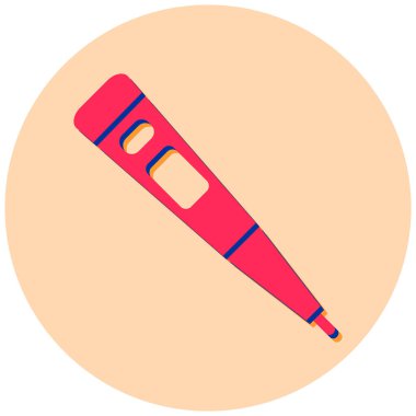 Kalem. Web simgesi basit illüstrasyon