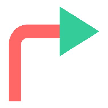 Ok. Web simgesi basit tasarım