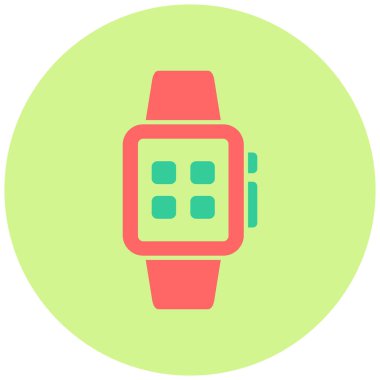 Akıllı çocuk. Web simgesi basit illüstrasyon