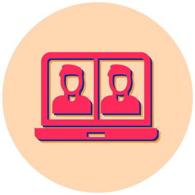 çevrimiçi eğitim vektörü simgesi modern basit tasarım