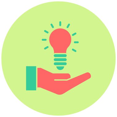 Çözüm. Web simgesi basit illüstrasyon