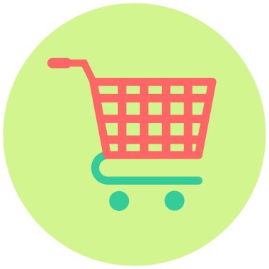 Alışveriş arabası çizimi