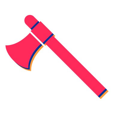 Balta simgesi. Vektör illüstrasyonu