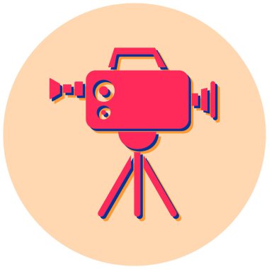 Video kamera. Basit resimleme