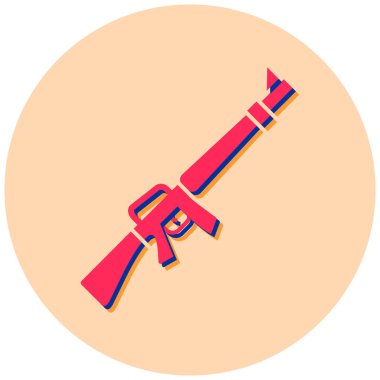 Kılıç. Web simgesi basit illüstrasyon