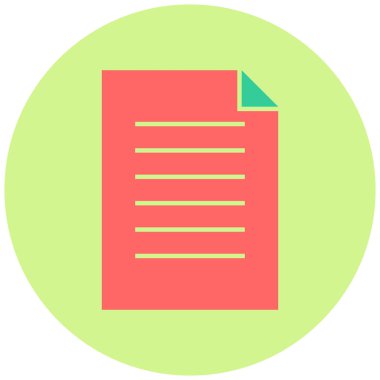 Mektup. Web simgesi basit illüstrasyon