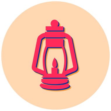 Fener. Web simgesi basit illüstrasyon