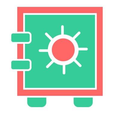 Güvenlik sistemi. Basit resimleme