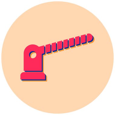 İnşaat. Web simgesi basit illüstrasyon