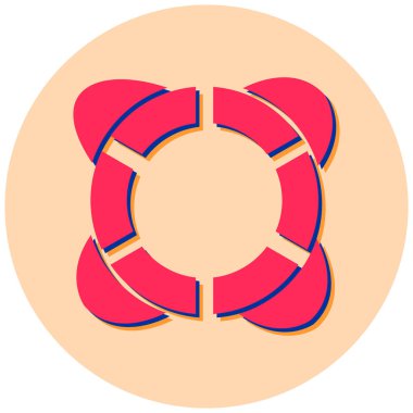 Can simidi. Web simgesi basit illüstrasyon