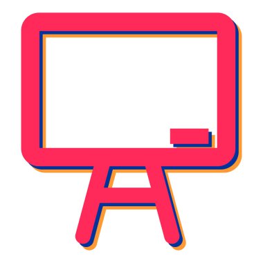 okul yönetim kurulu simgesi vektör illüstrasyon tasarımı