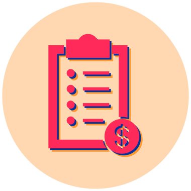 Pano. Web simgesi basit illüstrasyon