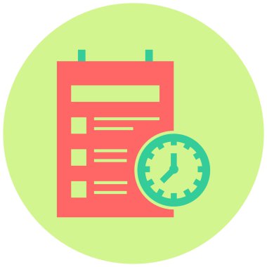 Görevler. Web simgesi basit illüstrasyon