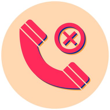 - Telefon. Web simgesi basit illüstrasyon