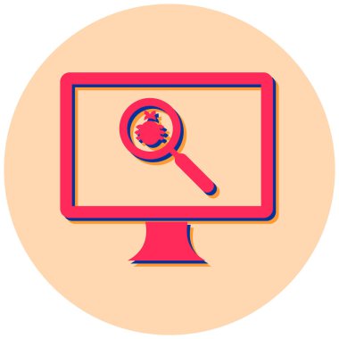 seo modern simgesinin vektör illüstrasyonu