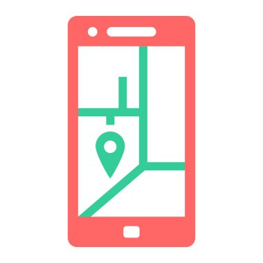 GPS navigasyon. Basit resimleme