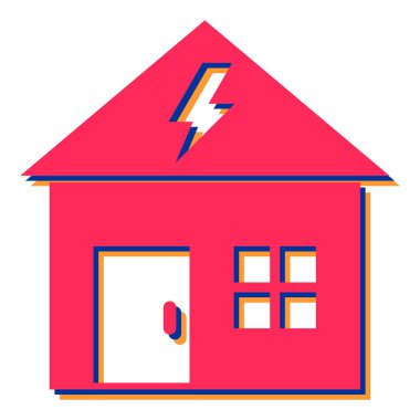 ev web simgesi vektörü