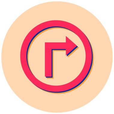 ok simgesinin vektör illüstrasyonu