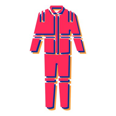 Beyaz arkaplanda izole edilmiş modern simgenin vektör illüstrasyonu 