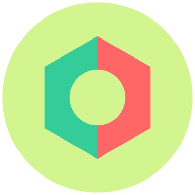 Ceviz simgesinin vektör illüstrasyonu