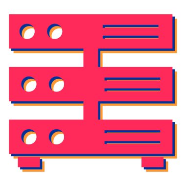 Modern b 'nin vektör illüstrasyonu radyo simgesinden yoksundur