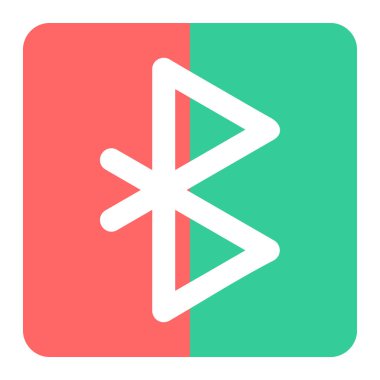 Düz tasarım simgesinin vektör illüstrasyonu